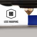 HATCHBOX 1.75mm True Blue PLA 3D Printer Filament, 1 KG Spool, Dimensional Accuracy +/- 0.03 mm, 3D Printing Filament
