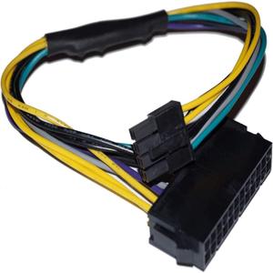 24-Pin to 8-Pin 18AWG ATX PSU Power Supply Adapter Cable for Motherboards 12 Inch