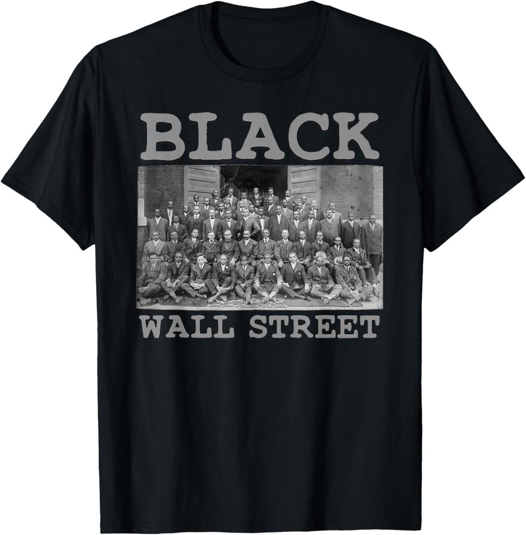 Vintage Black Business Black History Month Black Wall Street T-Shirt. S Size