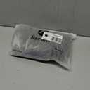 Baruisi Long Curly Wavy Grey Wigs for Men Synthetic Natural Party Halloween Cosplay Hair Wig