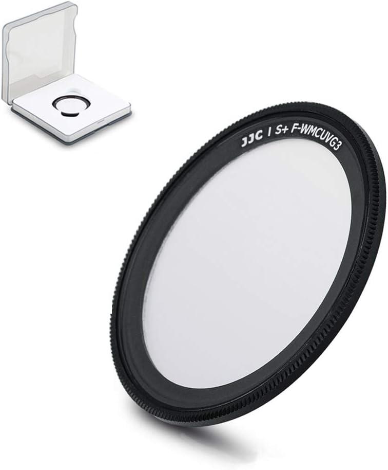 JJC UV Protective Filter for Ricoh GR IV HDF Monochrome GR IIIx GR IIIx HDF GR III GR III HDF & GR II, 38 Layers Mulit-Coated Ultra Slim UV Ultraviolet Filter with Storage Case