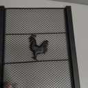 Metal Chicken Coop Ramp, Ladder Length Adjustable for Henhouse, Heavy Duty Coop Ramp for Feet Problem or Cannot Fly Chickens, Waterproof, Non-Slip, Rustproof, Sturdy and Easy to Clean (38.98*11 inch)