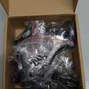 Black Coat Hooks Wall Hooks for Hanging 5pcs Metal Hook Wall Mounted for Coat Bag Key Hat Black Towel Hooks for Bathroom Robe with Screws