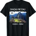 Peru Shirt Machu Picchu Cusco Cuzco Llama Men Women Kids T-Shirt, Size: XL