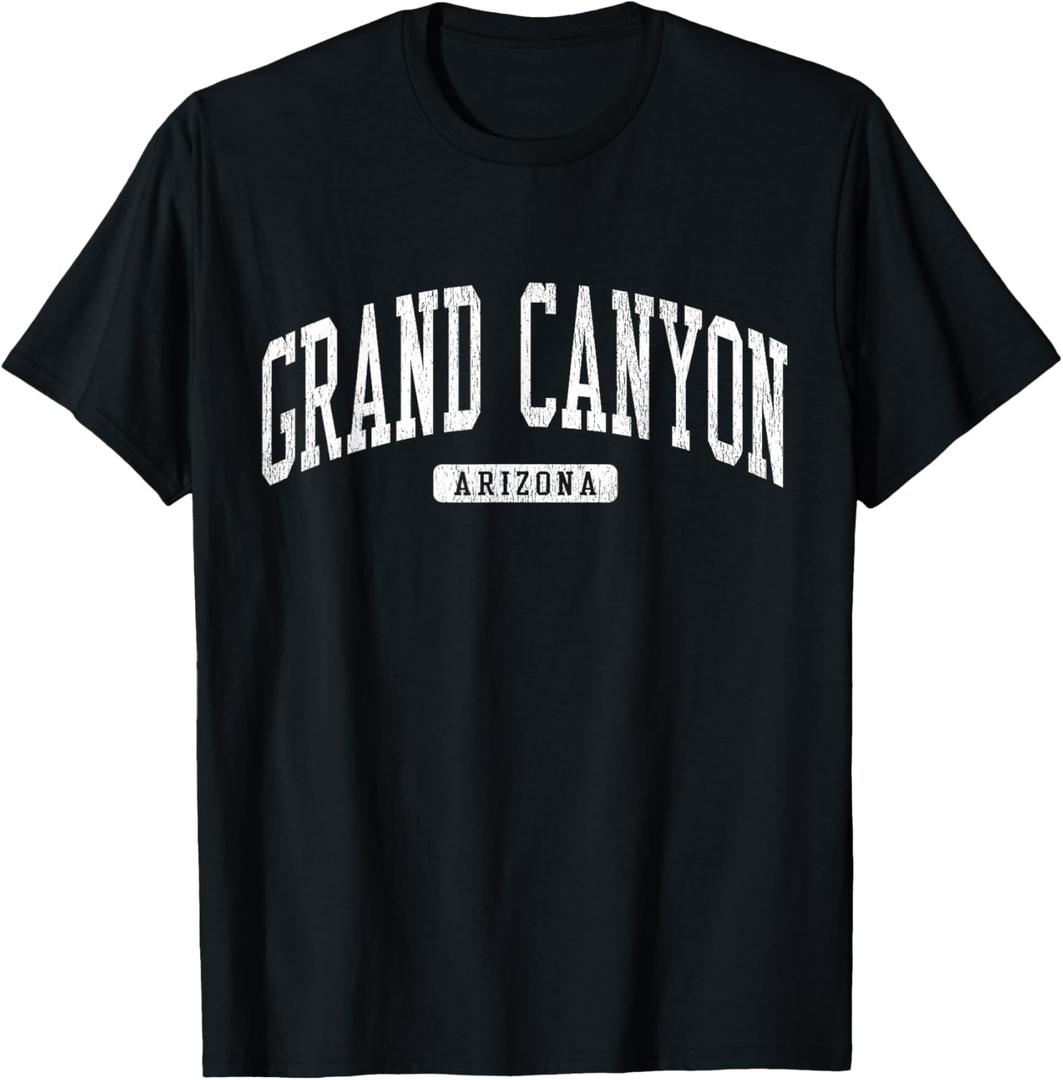 Grand Canyon Arizona AZ JS03 College University Style T-Shirt