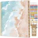 bloom daily planners 2026 Planner (January to December) - 8.5 x 11 Weekly & Monthly Dated Agenda Organizer Book with Stickers & Tabs - Flexible Soft Cover - Ocean Oasis