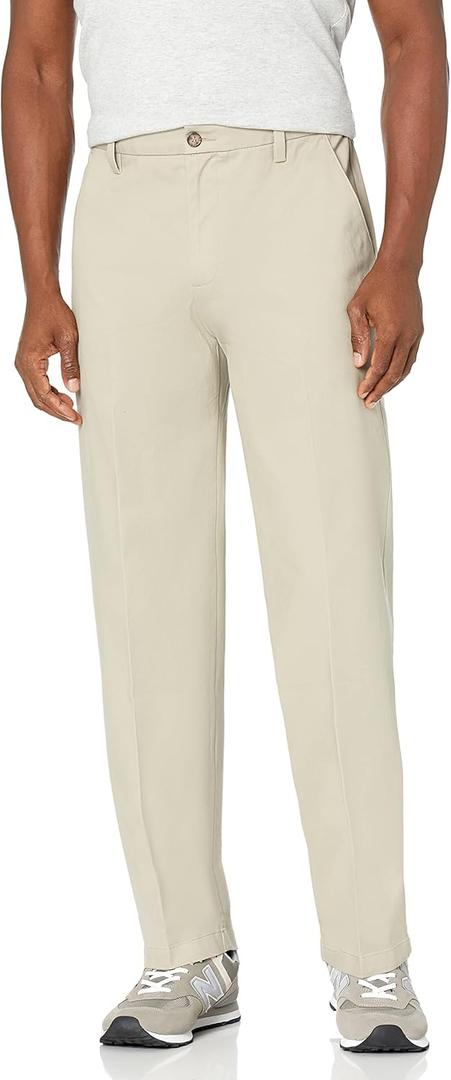 Dockers Men's Classic Fit Workday Khaki Smart 360 FLEX Pants (Standard and Big & Tall) (34W x 34L)