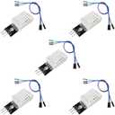 5 x DHT22 Temperature and Humidity Sensor Module for Arduino, ESP32, Raspberry Pi, 5 Pieces