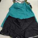 Zando Plus Size Tankini Swimsuit for Women Two Piece Womens Swimsuits Tummy Control Athletic Bathing Suit for Women Top with Shorts Swim Dress Tankini Tops with Shorts Green Floral, Size: 3XL