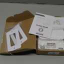 ALLICAVER Outlet Shelf, Bathroom Wall Holder with Built-in Cable Management, Wall Organizer for Smart Home Decor Space Saving Electric Toothbrush Use as Echo Holder (Vertical Decora&Duplex, 2, Pack)