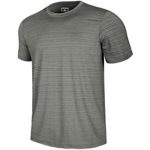 GEMYSE Men's Running Short Sleeve Shirt Sun Protection Quick Dry Moisture Wicking T-Shirts UPF 50+ for Workout 3XL