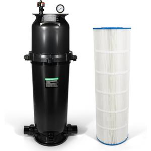 W3C17502 Swimming Pool Plus Cartridge Filter Assembly 200 Sq Ft,150 GPM Compatible with Hayward StarClear Plus,Replacement Element Part C-8319