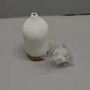 BOXING Essential Oil Diffuser, 3 in 1 Aromatherapy Diffusers for Home Large Room, 7 Colors of Night Light and Quiet for Bedroom, Fragrant Scent & Ceramic Gift Idea, Timer, Auto Shut-Off, 100ML, White (Brown)