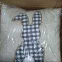 Pillow Perfect Indoor Single Bunny Natural Throw Pillow, 18" x 18"