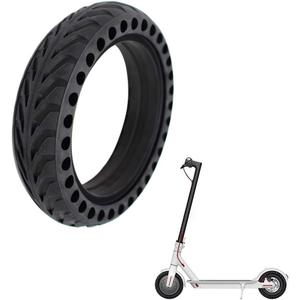 Z-FIRST Solid Tires 8.5 Inches Electric Scooter Wheels Replacement Tire 8-1/2'' Front or Rear Honeycomb Tires for Xiaomi Mijia M365, Gotrax GXL V2 and More (1)