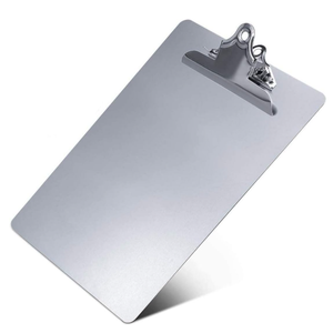 Metal Clipboard Contractor Heavy Duty Clipboard with Strong Durable High Capacity Clip Clamp Field clipboard with Aligned Eyelets for jobsite clipboardLetter Size 9x12 inches Stationery Access