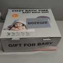 Inaya Baby Bath Seat for Babies 6 Months & Up, Non-Slip, Safe and Comfortable Bathub Chair for Sitting-Up, Ideal Open Design Essential Bath Time Support 