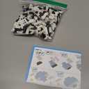 Soccer Building Blocks 850pcs - STEM Educational Toy for Kids Ages 8+, White & Black Football Bricks for Creative Play