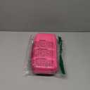 Orzly Carry Case Compatible with Nintendo Switch and New Switch OLED Console - Pink Protective Hard Portable Travel Carry Case Shell Pouch with Pockets for Accessories and Games