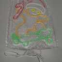 Skateboard Gingerbread Neon Sign for Christmas Décor Dimmable Gingerbread Décor Led Sign USB Powered Christmas Neon Light for Bedroom Living Room Bar Party (12.1 * 15.2 inches)