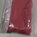 Pureegg Rectangle Linen Tablecloth Waterproof & Stain Resistant, Wrinkle-Free Table Cloth Adds Elegance and Protection, Ideal for Dining, Party, Wedding and Outdoor, 52 x 70 Inch, Red