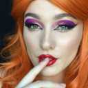 ALLAURA Jessica Rabbit Wig Realistic Long Red Hair Fits All Non-itch, Restyle & Reuse - for Fancy Dress, Cosplay, & Anime