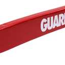 Kemp USA 50" Lifeguard Rescue Tube Red Flotation Buoy with Guard Logo