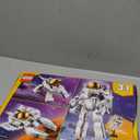 LEGO Creator 3 in 1 Space Astronaut Toy, Building Set Transforms from Astronaut Figure to Dog to Viper Jet, Space-Themed Gift Idea for Boys and Girls Ages 9 Years Old and Up, 31152