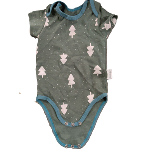 Newborn Baby Christmas Jumper, Size 0-3M Green