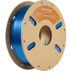 ERYONE PETG Filament for 3D Printer, 1.75mm +/-0.03mm, 1kg(2.2LBS)/Spool, Transparent Blue