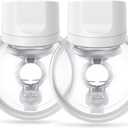 Momcozy Hands-Free Breast Pump S12 Pro, 2 Pack, Snow Color (Regular-Double Snow)