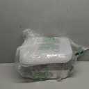 8 Pcs  Stainless Steel Food Storage Containers with Lids Size Hotel Pan Chicken Food Grade Pans Metal Meal Containers for Restaurant Stackable Kitchen Freezer Buffet(4  Inch Deep), Size 10 x 6,( 7 Lid)