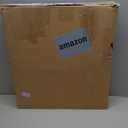 Keter City 30 Gallon Resin Outdoor Storage Box and Patio Furniture Side Table for Pool and Garden Accessories, Dark Grey