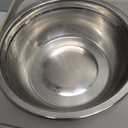 Elevated Dog Bowls for Small Dogs 3 Height Adjustable Raised Dog Bowl Stand with 25oz Stainless Steel Food Bowls Anti-Slip Small Dogs Feeder Adjusts to 7.5", 6", 2.75", Light Brownish Gray