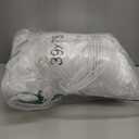 MATBEBY Twin Size Mattress Pad - Cooling Breathable Mattress Topper, Quilted Fitted Mattress Protector, Pillow Top Mattress Cover with 8-21" Deep Pocket, Soft, Machine Washable, White, 39x75 Inches