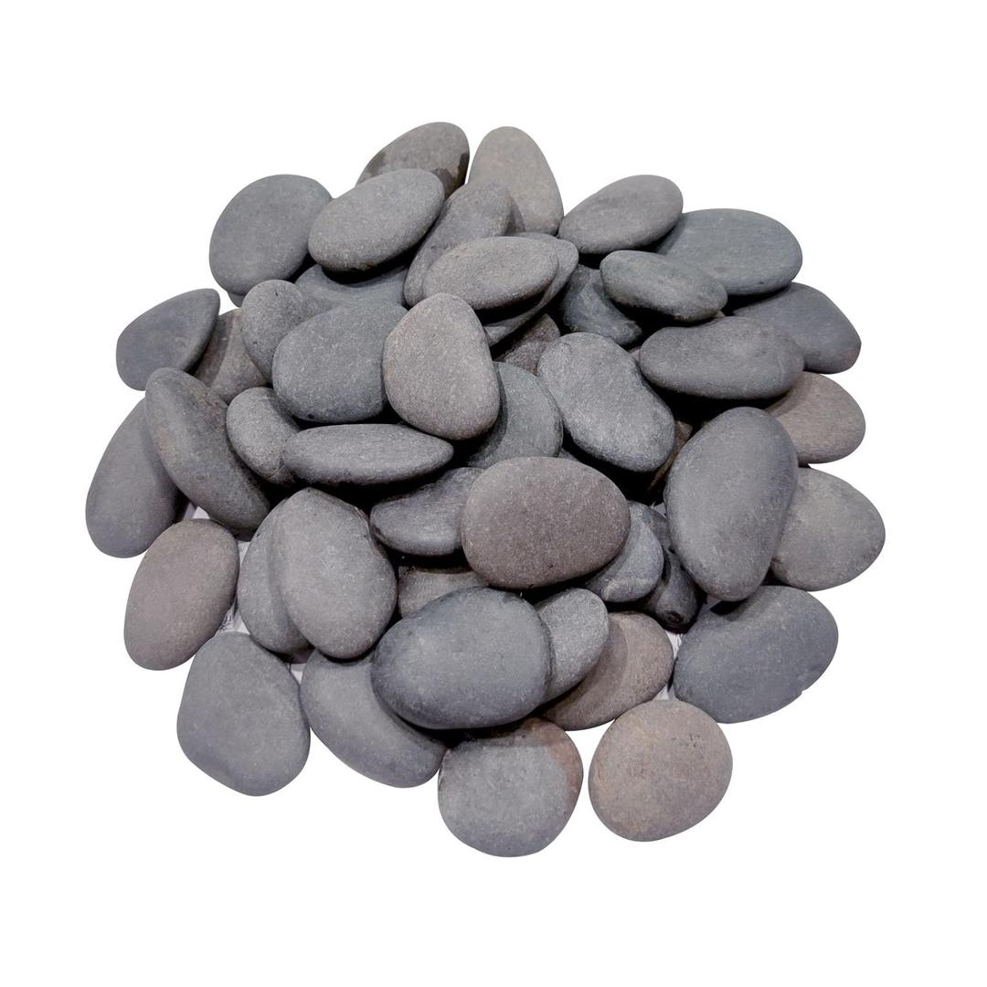 Handpicked 50pcs 1.5-2.5 inch Small Painting Rocks, Natural River Rocks Smooth Flat Pebbles for Crafts, Kindness Rocks for ArtsPainting Activities, DIY Decorative Flower pots Fish Tank