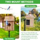 Bird Feeder Pole,Bird House Pole Mount Kit with Squirrel Proof Baffle for Bird Watching Buddy Pole,93 Inch Adjustable Mounting Support Stand for Outdoors