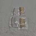 Geosar 4 Pieces Alloy Rhinestone Side Hair Combs Crystal Flower Clips Wedding Comb Bridal Jewelry Clips Combs French Hair Accessories for Women(Silver,Gold)