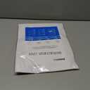 2 x AmazerBath Clear Shower Curtain Liner, 72x78 Long Plastic Shower Curtain Liner, Waterproof PEVA Shower Liner, Cute Lightweight Shower Curtains for Bathroom with 3 Magnets and 12 Rustproof Grommets