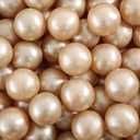 Ball Pit Balls - 2.7inch Plastic Ball Play Balls BPA Free Phthalate Free Non-Toxic Play Balls for Children Ball Pit Party Brithday Ball Pool Tent (Pearl Brown)