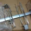 simplehuman Adjustable and Extendable Shower Caddy Large, Stainless Steel and Anodized Aluminum