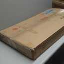 HOOBRO End Table with Charging Station, Set of 2 Narrow Side Tables, Nightstand with 2 Non-Woven Drawers, Slim Sofa Table, for Small Spaces, Living Room, Bedroom, Rustic Brown and Black BF486UBZP201