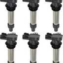 ROADFARt Ignition Coil Pack Set of 6 for GMC Acadia for Cadillac CTS for Buick for LaCrosse for Chevrolet Camaro for Impala GN10494 D515C UF569 C1555