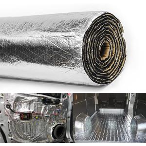 200mil 36.16 Sqft Car Sound Deadener Deadening Mat Noise and Heat Shield Insulation Closed Cell PE Foam Vibration Dampening Material for Car Hood Trim Roof Door and Trunk