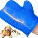 Pet Hair Removal Glove - Electrostatic Magic Pet Hair Remover, Portable & Reusable Dog & Cat Fur Remover Tool for Clothes, Couch, Furniture, Carpet, and Car Seats,1 PCS