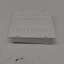 Timisea12 Tier Scrapbook Paper Organizer,White Cardstock A4 Paper Sorter Storage Rack,Scrapbook Organizer for Sizes 13" X 13" X 12.2" for Home Office & Classrooms,White Organizer Storage