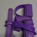 Pedal Resistance Bands with Handles, Durable 6-Tubes Multifunction Pedal Resistance Band, Natural Rubber Foot Pedal Resistance Bands, Fitness Resistance Bands for Abdomen, Waist, Arm, Leg (Purple)