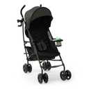 3Dlite Convenience Stroller, Green Lightweight Stroller with Aluminum Frame, Large Seat Area, 4 Position Recline, Extra Large Storage Basket Infant Stroller for Travel and More