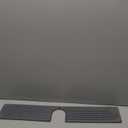 Faucet Mat for Kitchen Sink, Diatomite Stone Drying Sink Protectors, Bathroom Faucet Splash Guard, Quick Dry Water Absorbing, Non-Slip Stone Tray for Kitchen Counter, Grey, 23.6" x 3.9" (Gray)