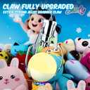 Skirfy Large Claws Machine Toy with Alloy Claw, LED Light & Adjustable Sound,16" Candy Dispenser Toys Mini Vending Machine for Kids Christmas Birthday Big Gifts for Girls Boys Ages 6+